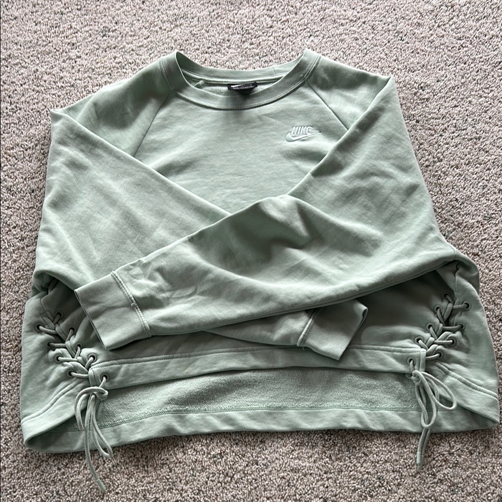 Nike Women's Green Sweater
